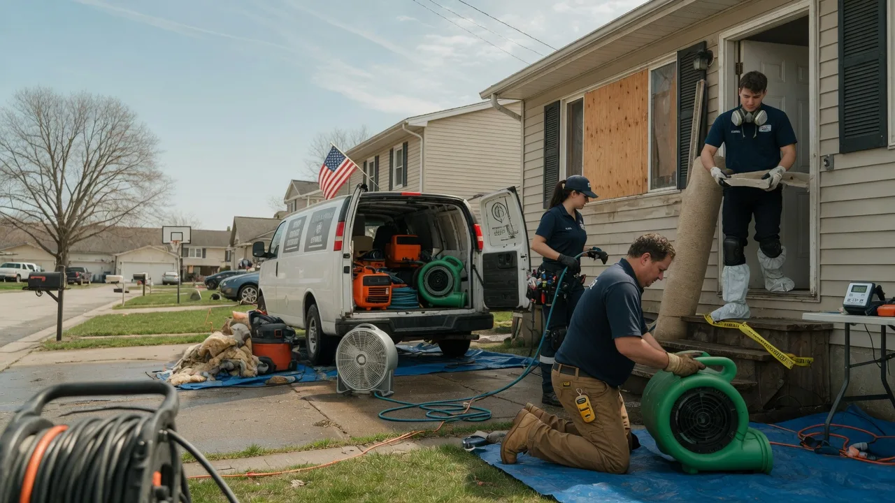Water Damage Restoration in Greeley, KS near me